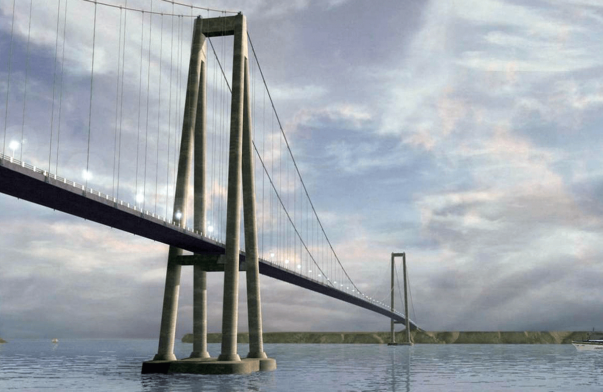 A América do Sul terá em breve sua maior ponte suspensa